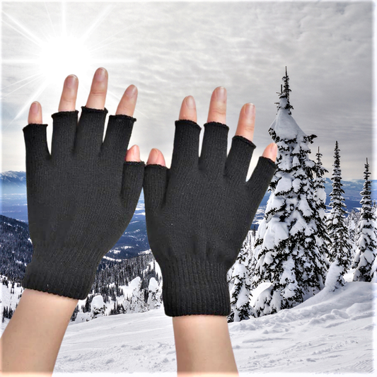 Guantes sin dedos de algodón suave: comodidad y conveniencia para cada temporada