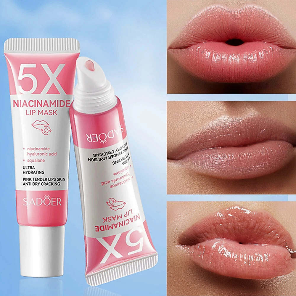 Maschera Labbra Rimpolpante alla Niacinamide 5X