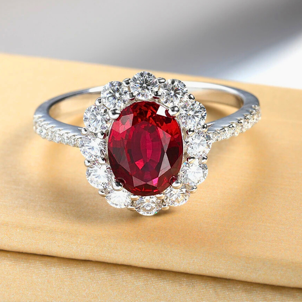 Mini Collezione di Anelli con Gemme Premium e Moissaniti D Color