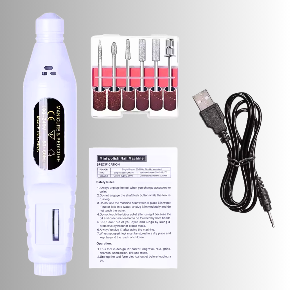 Fresatrice Professionale per Manicure e Pedicure