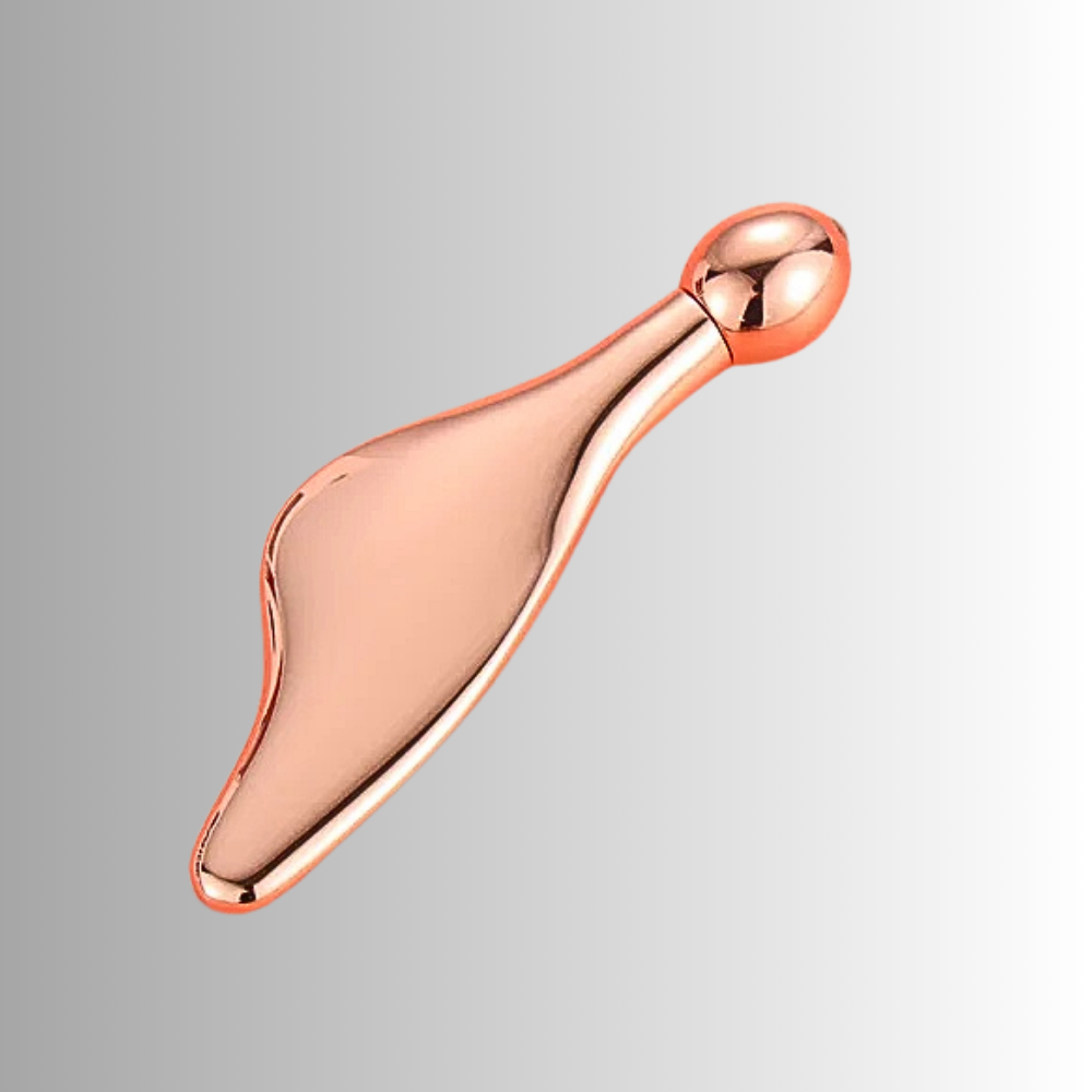 Piastre Gua Sha e Rulli per Massaggio Rassodante al Viso