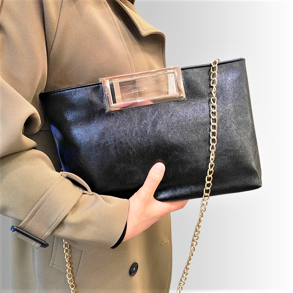 Pochette da Sera Rettangolare in Similpelle