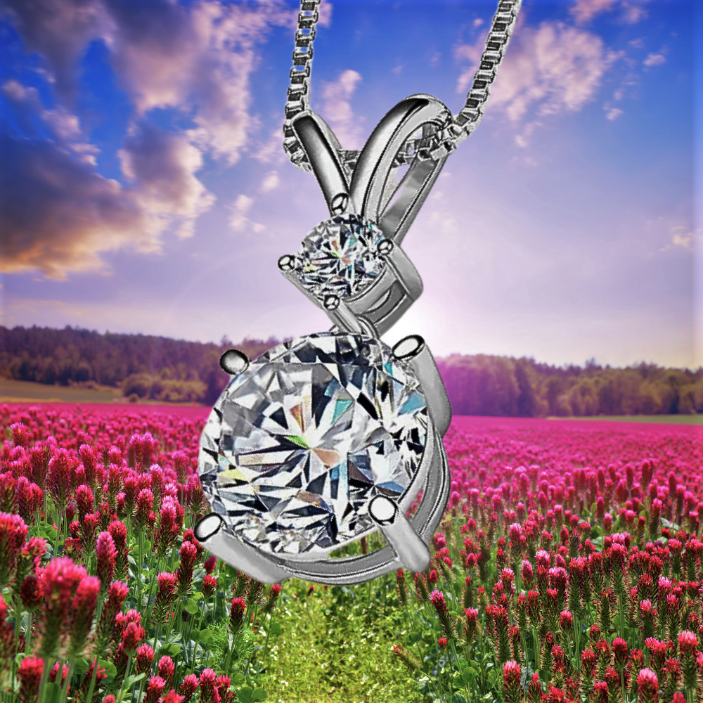 Collana "Sole e Stella" – Doppia Brillantezza, Un’Unica Eleganza