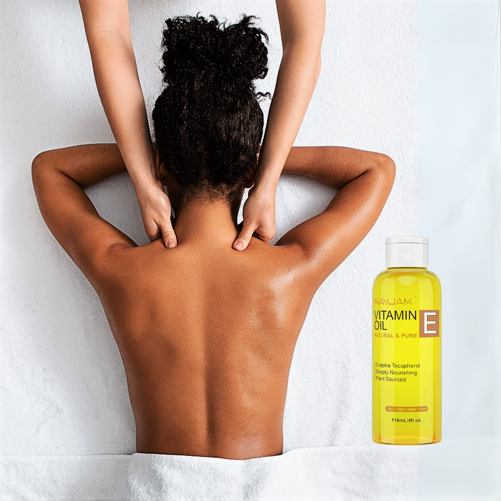 Olio alla Vitamina E per pelle, capelli e unghie