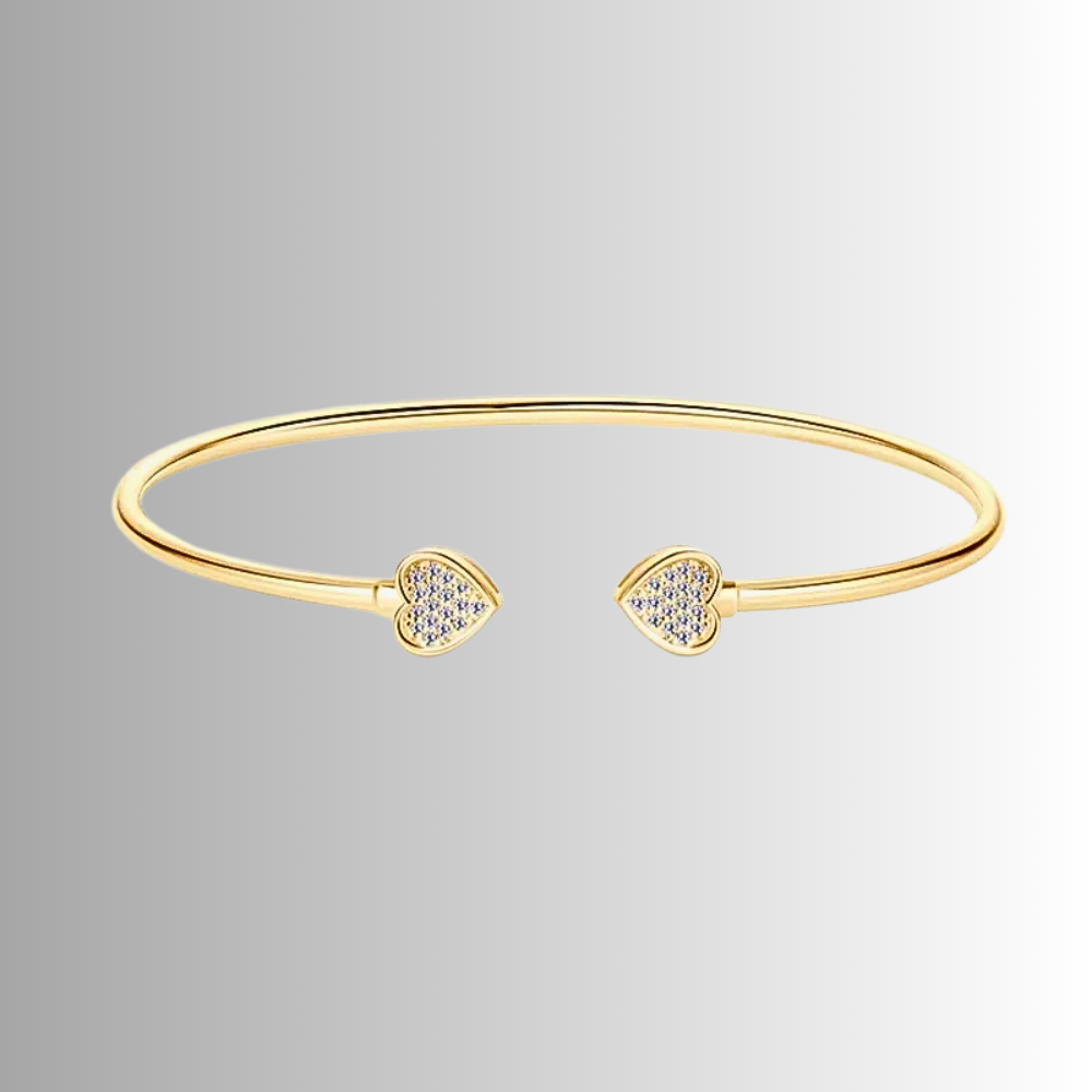 Mini collezione di Bracciali Rigidi Aperti con Moissaniti