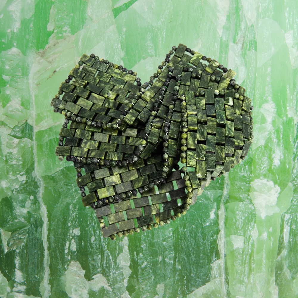 Maschera per Occhi in Giada Naturale per Trattamento Caldo/Freddo