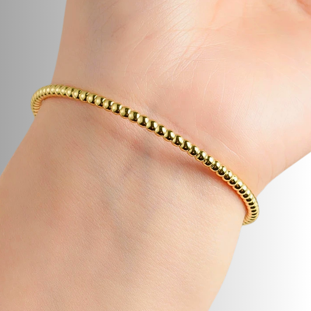 Bracciale Rigido Aperto con due Moissaniti da ct 0.50