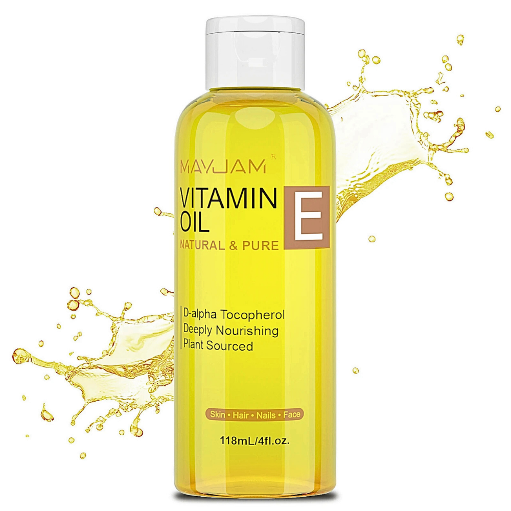 Olio alla Vitamina E per pelle, capelli e unghie
