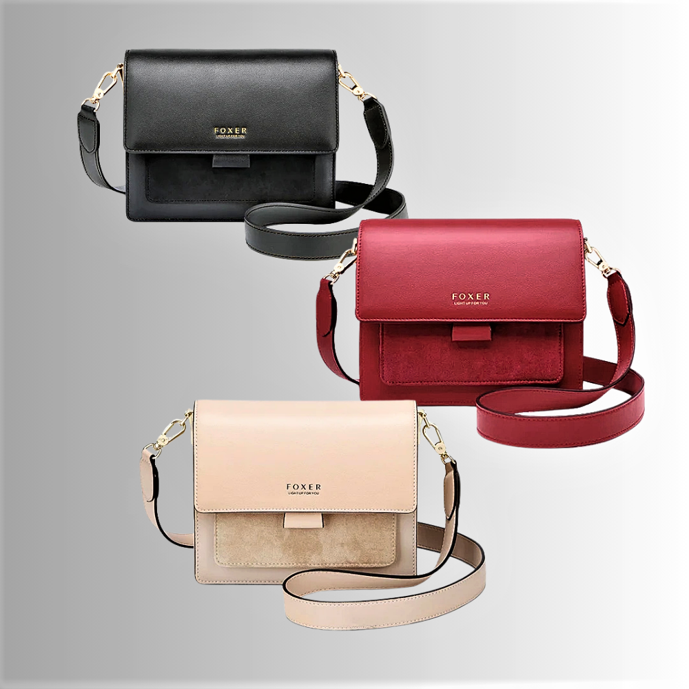 Mini Bag a Soffietto in Pelle di Vitellino