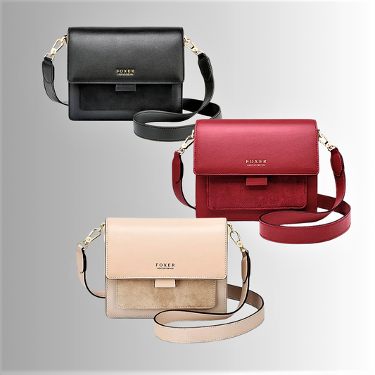 Mini Bag a Soffietto in Pelle di Vitellino