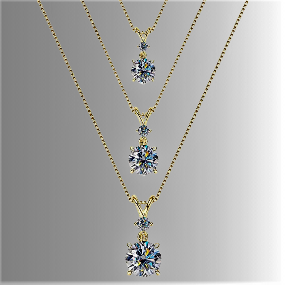 Collana "Sole e Stella" – Doppia Brillantezza, Un’Unica Eleganza