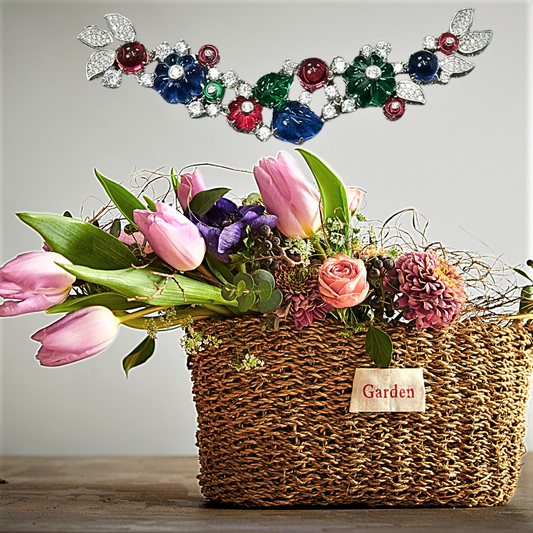 Collana Primavera con Gemme Coltivate