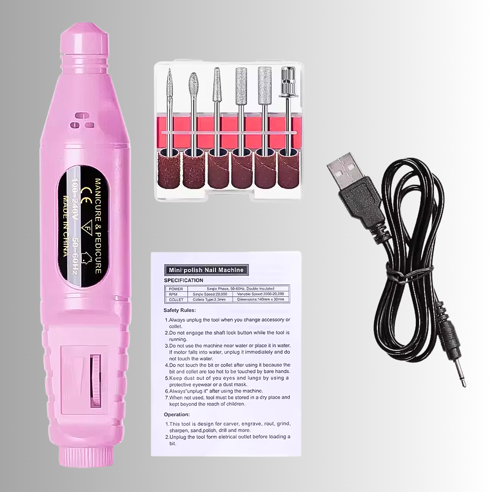 Fresatrice Professionale per Manicure e Pedicure