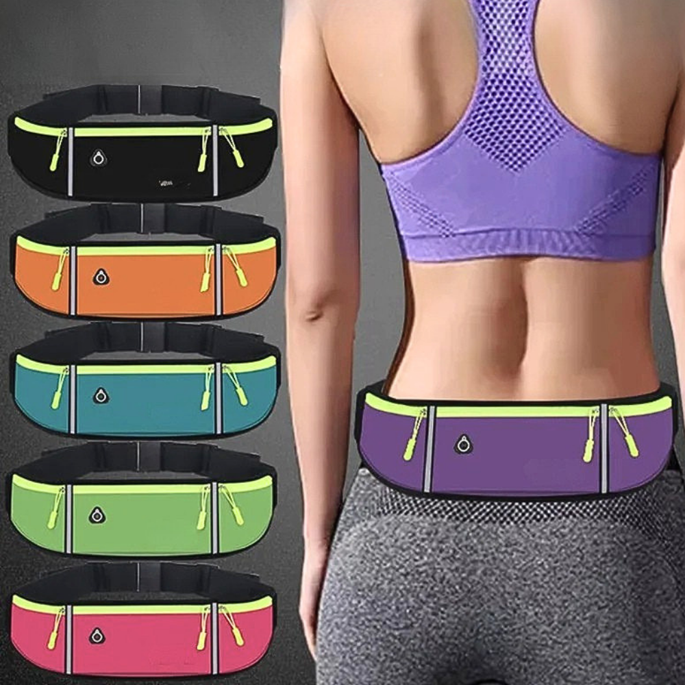 Marsupio per Runner con Strisce Fluorescenti