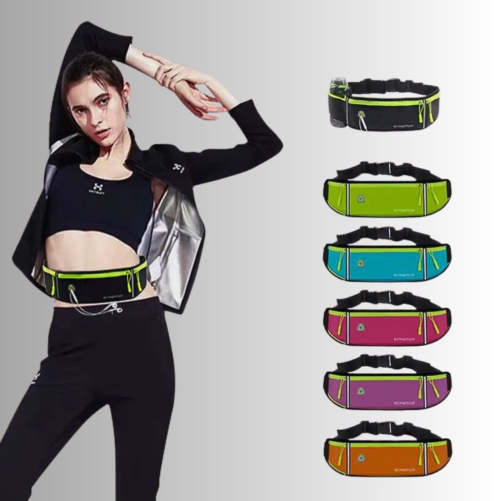 Marsupio per Runner con Strisce Fluorescenti