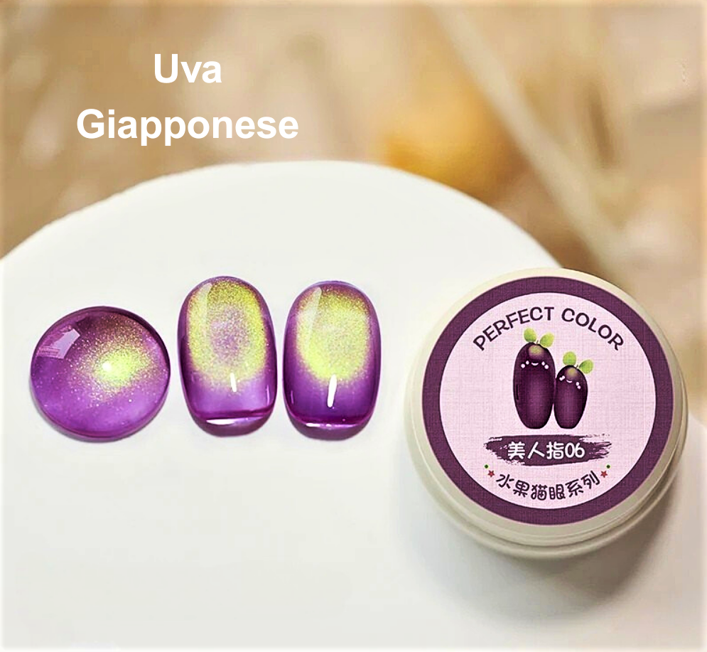 Smalti Gel Glitterati ad Effetto Olografico "Occhio di Gatto"