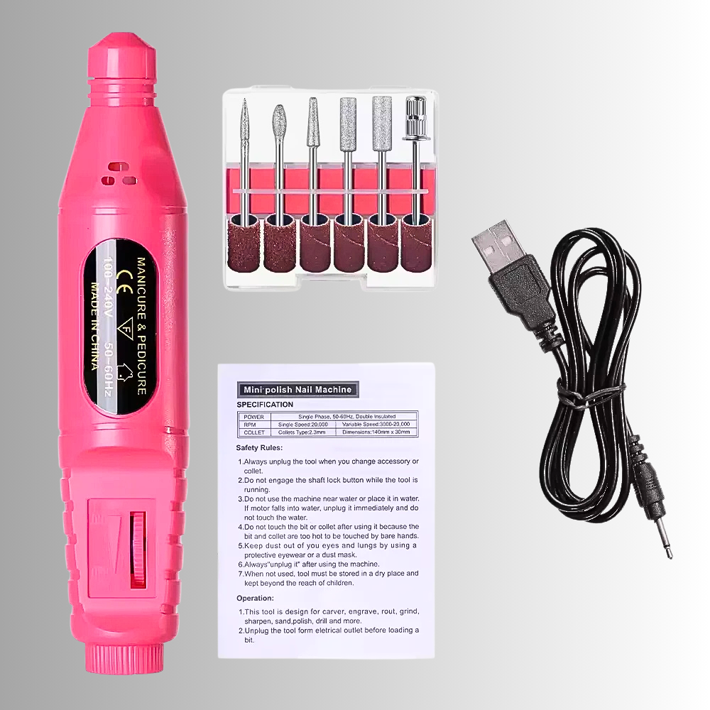 Fresatrice Professionale per Manicure e Pedicure