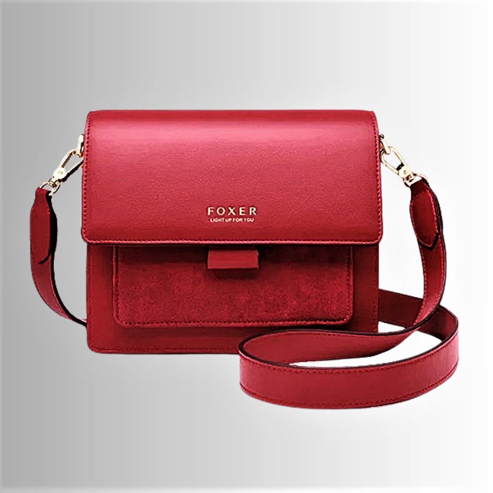 Mini Bag a Soffietto in Pelle di Vitellino