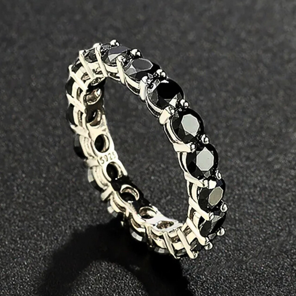 Mini Collezione di Eternity con Moissaniti Colorate