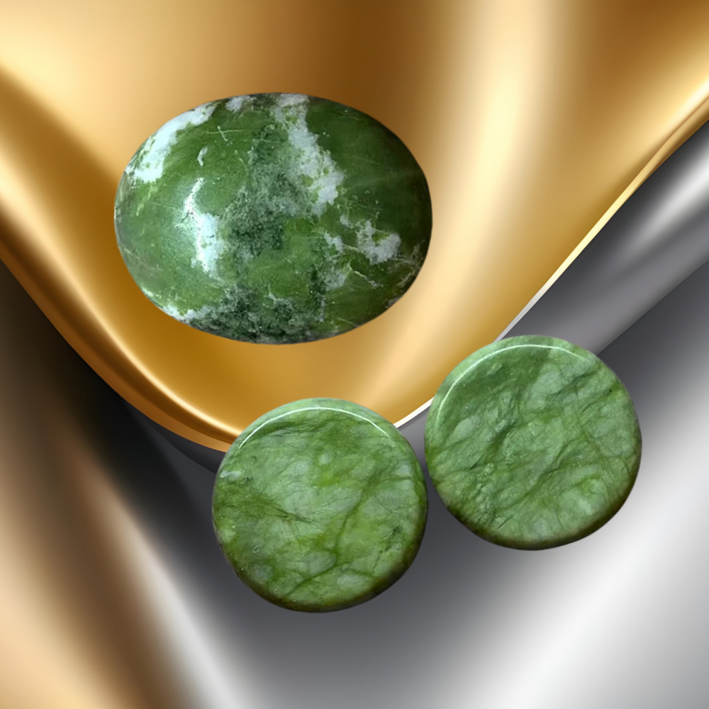 Pietre per Massaggio caldo/freddo in Giada Naturale