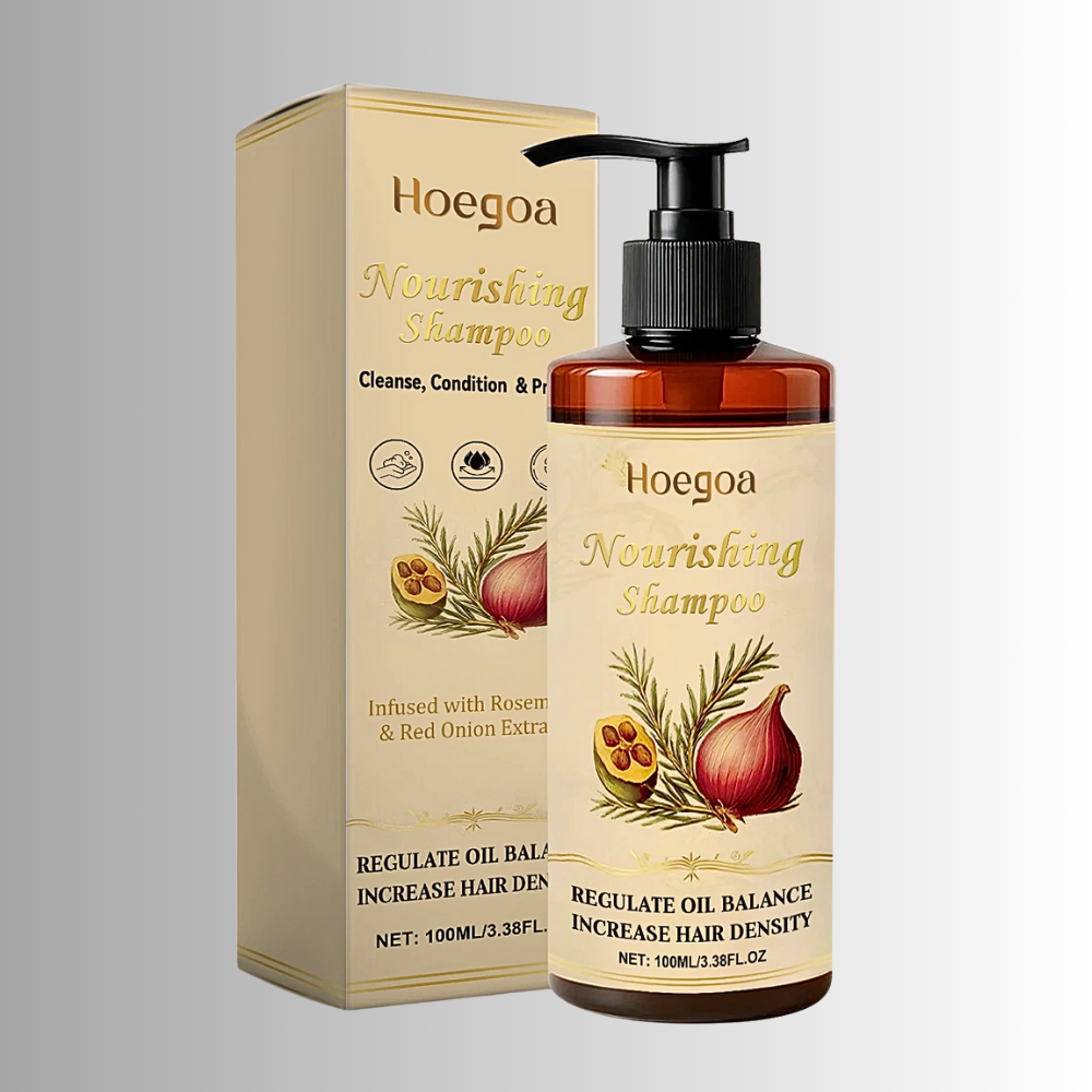 Shampoo Curativo alla Cipolla Rossa, Macadamia e Rosmarino
