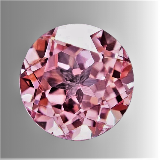 Zaffiro Rosa Lab Grown Taglio Brillante Certificato