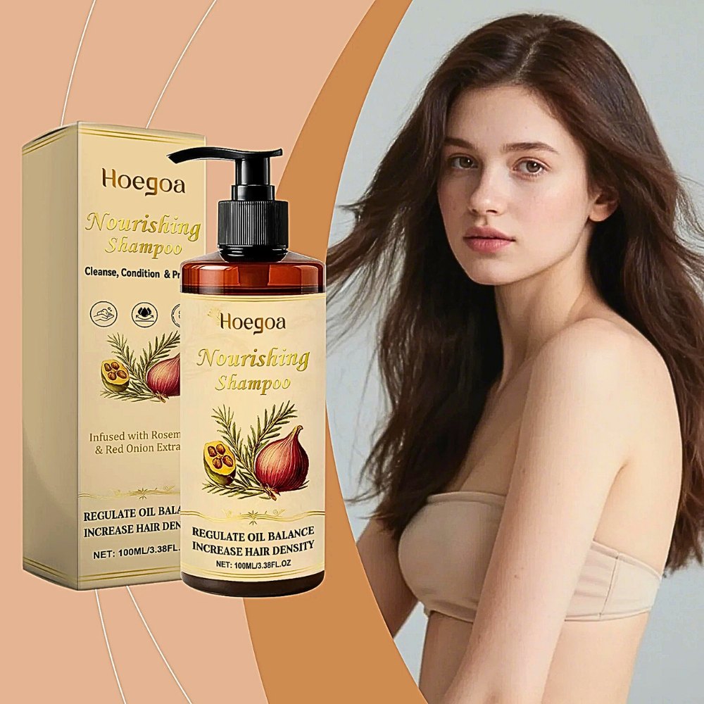 Shampoo Curativo alla Cipolla Rossa, Macadamia e Rosmarino