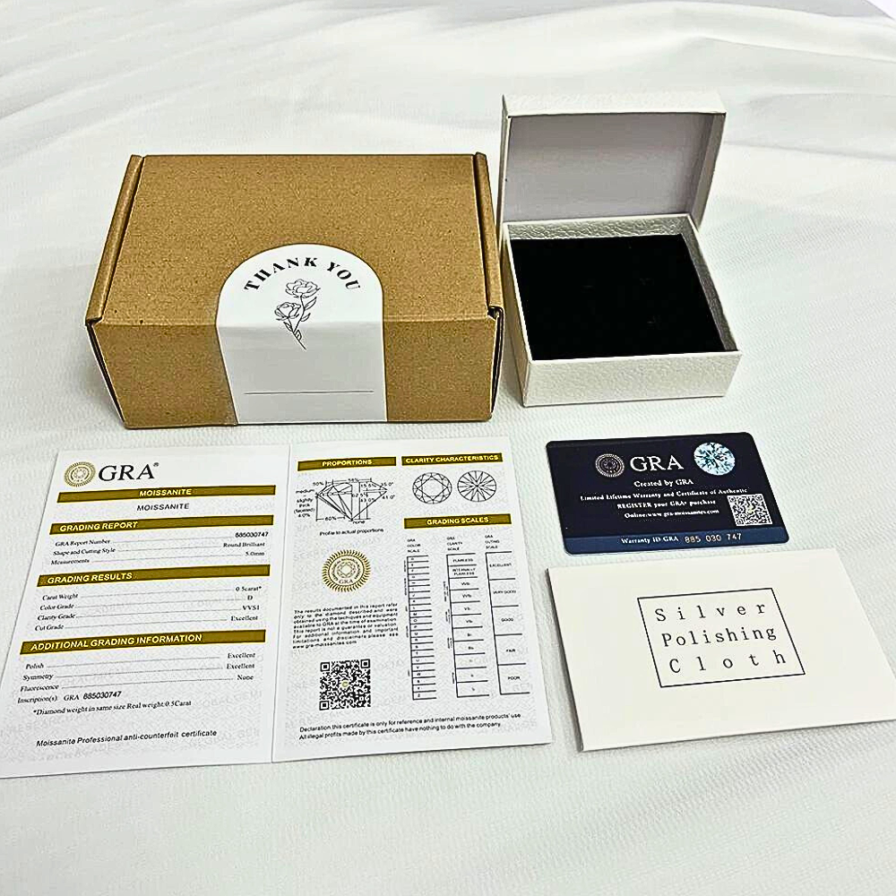 Parure Floreale in Moissaniti D Color