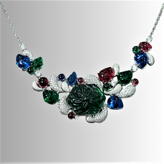 Collana "Tutti Frutti" con Gemme Lab Grown