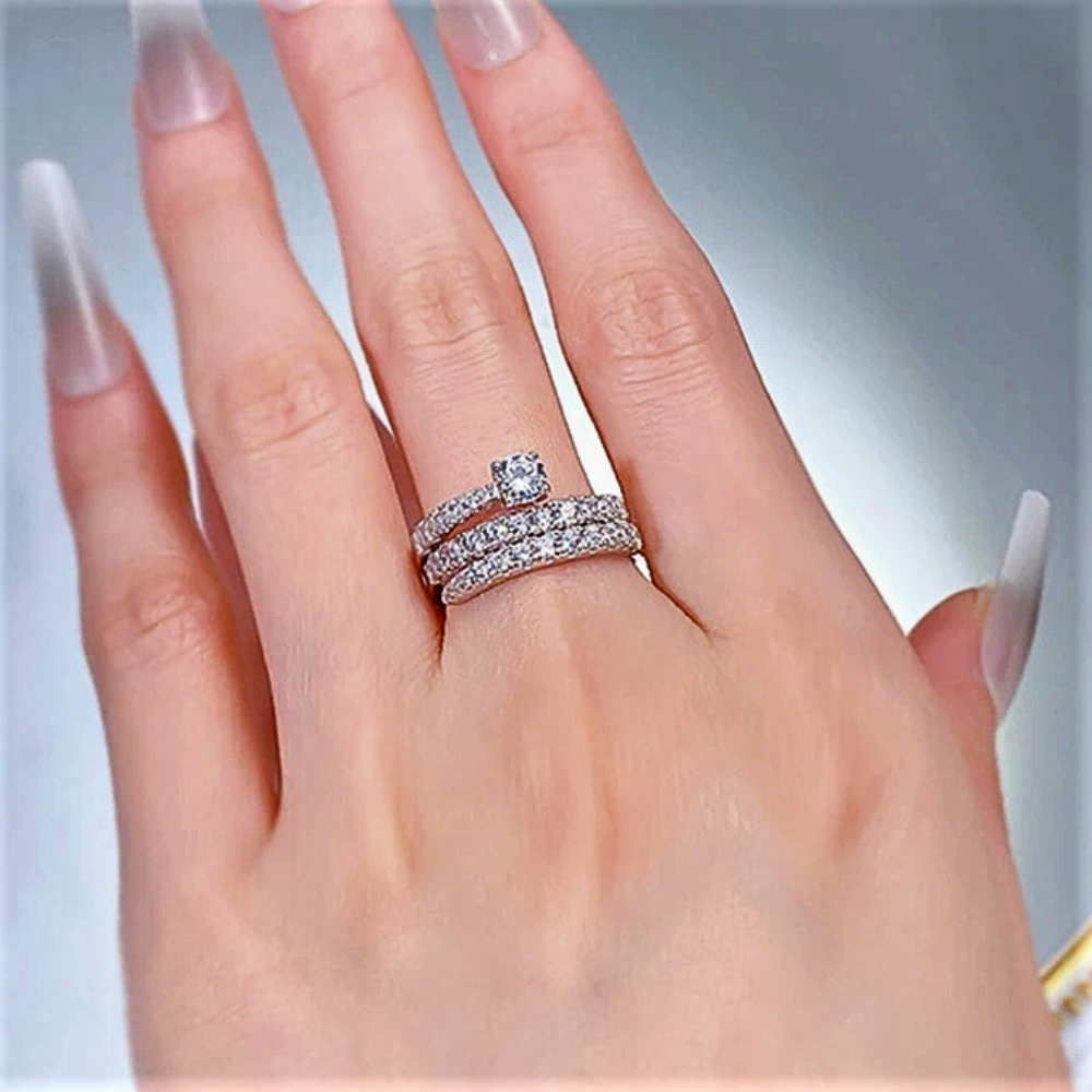 Anello a Serpente con Brillanti Lab Grown