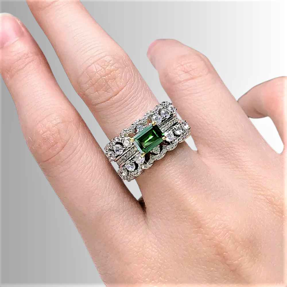 "Green Hope" Band by GlamLuxe 