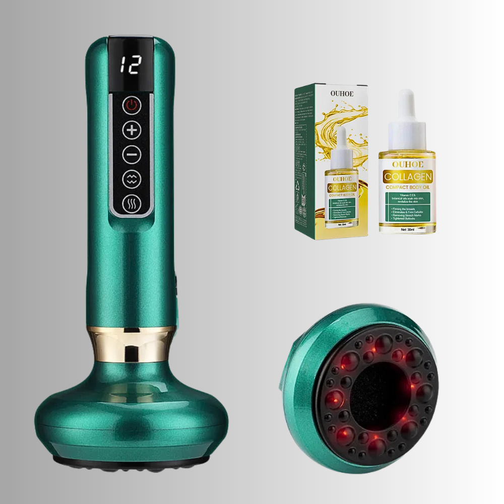 Dispositivo per Coppettazione-Scraping-Fisioterapia a Infrarossi