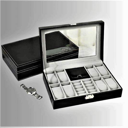 Organiser Porta Orologi, Gioielleria o Occhiali: Eleganza e Versatilità per i Tuoi Tesori