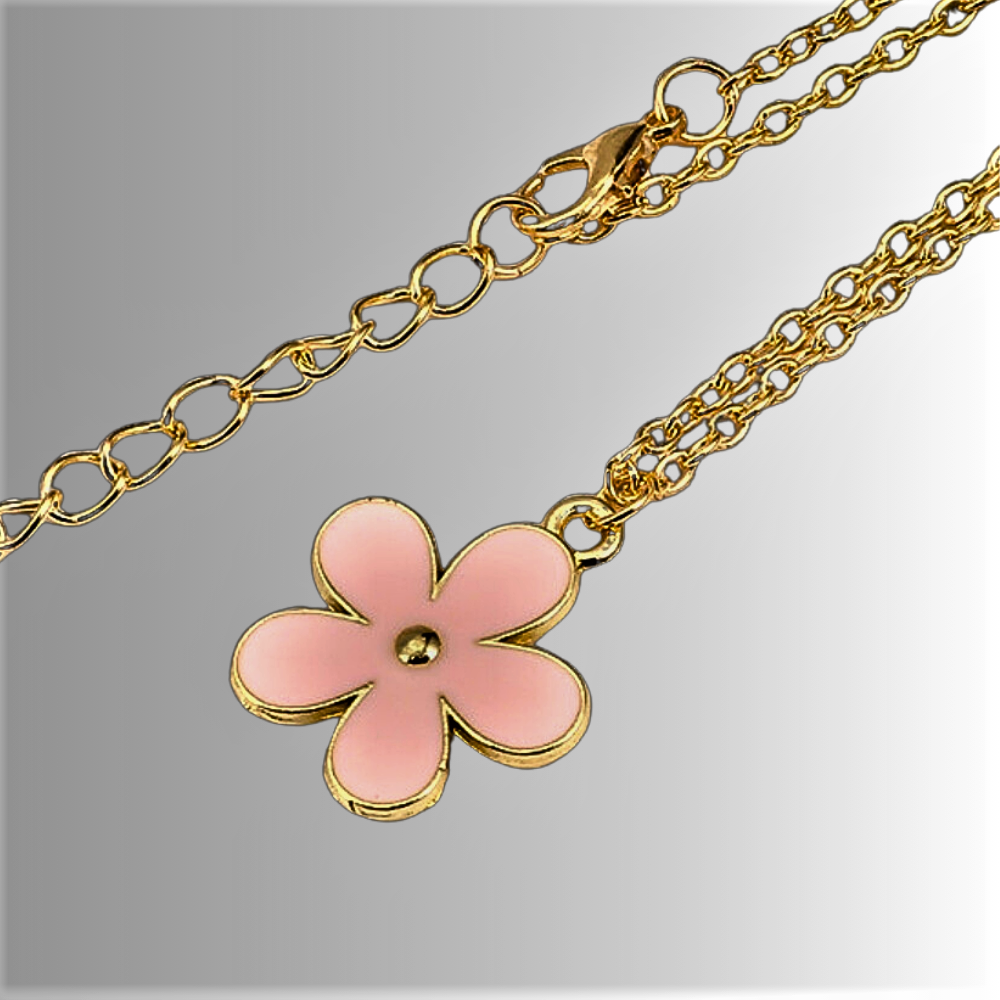 Collar "Flor de primavera" Dale color a tu vida 
