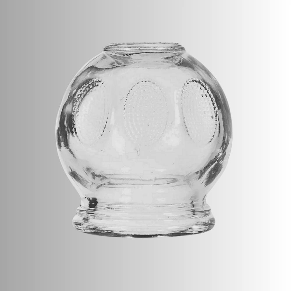 Set of 7 Glass Cupping Cups: Fight Cellulite While Relaxing Muscles and Benefiting Your Body 
