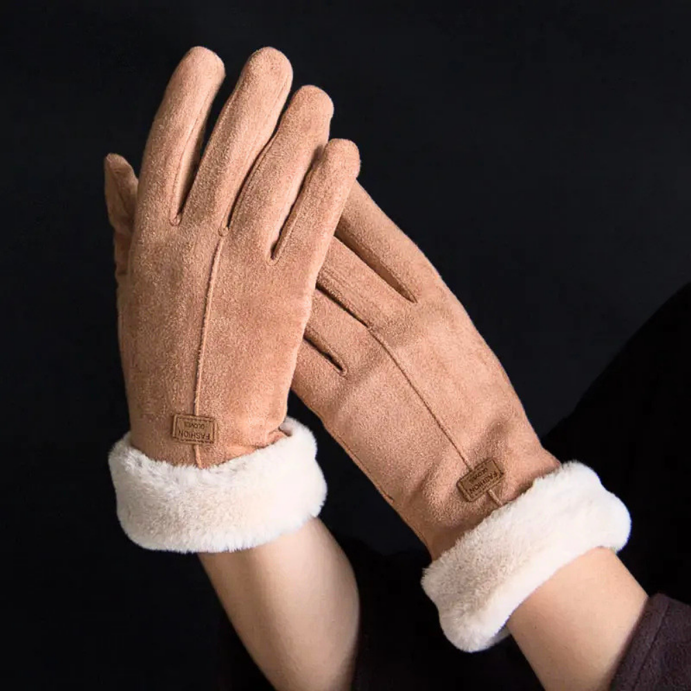 Guanti Scamosciati Touch Screen