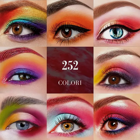 Palette Ombretti 252 Colori – La Creatività Non Ha Limiti