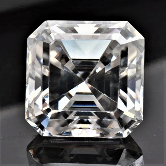 Moissaniti Taglio Asscher Certificate D Color