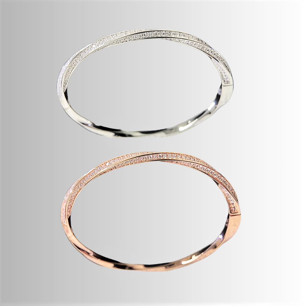 Bracciale a Spirale con Moissaniti