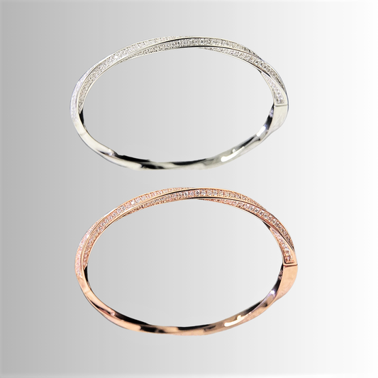 Bracciale a Spirale con Moissaniti