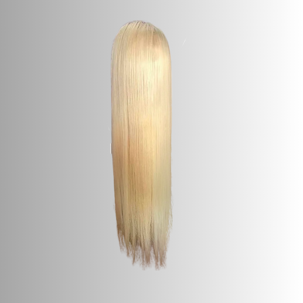 Parrucche Bionde di Capelli Veri Lisce o Ondulate