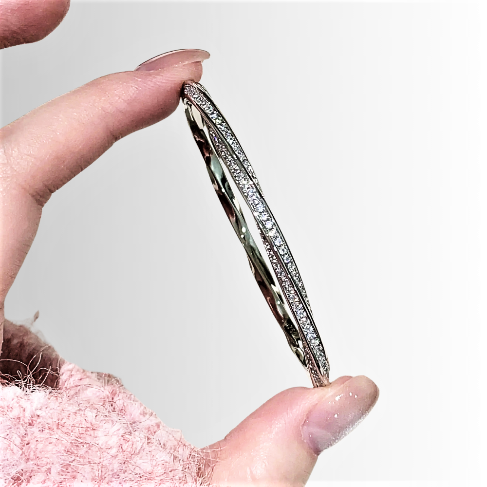 Bracciale a Spirale con Moissaniti