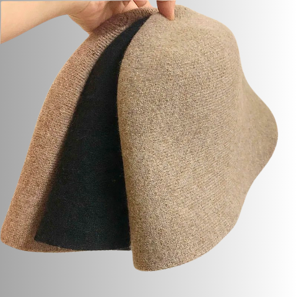 Cappello a Secchiello in Misto Lana