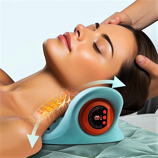 Cuscino per Massaggio Cervicale 3 in 1