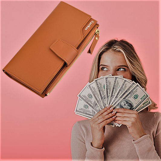 Cartera larga súper funcional