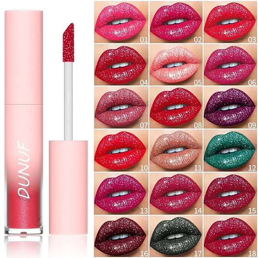 Gloss Glitterato Coreano in 18 colorazioni