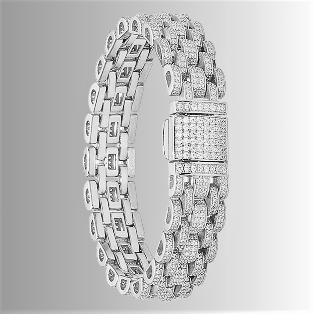 Bracciale a Cavallotti con Moissaniti