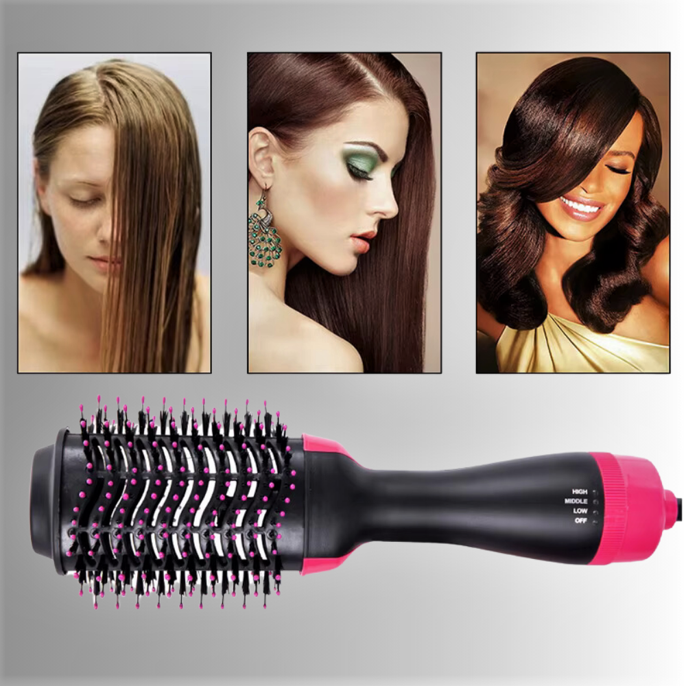 Cepillo de pelo profesional 4 en 1: innovación y tecnología en una sola herramienta