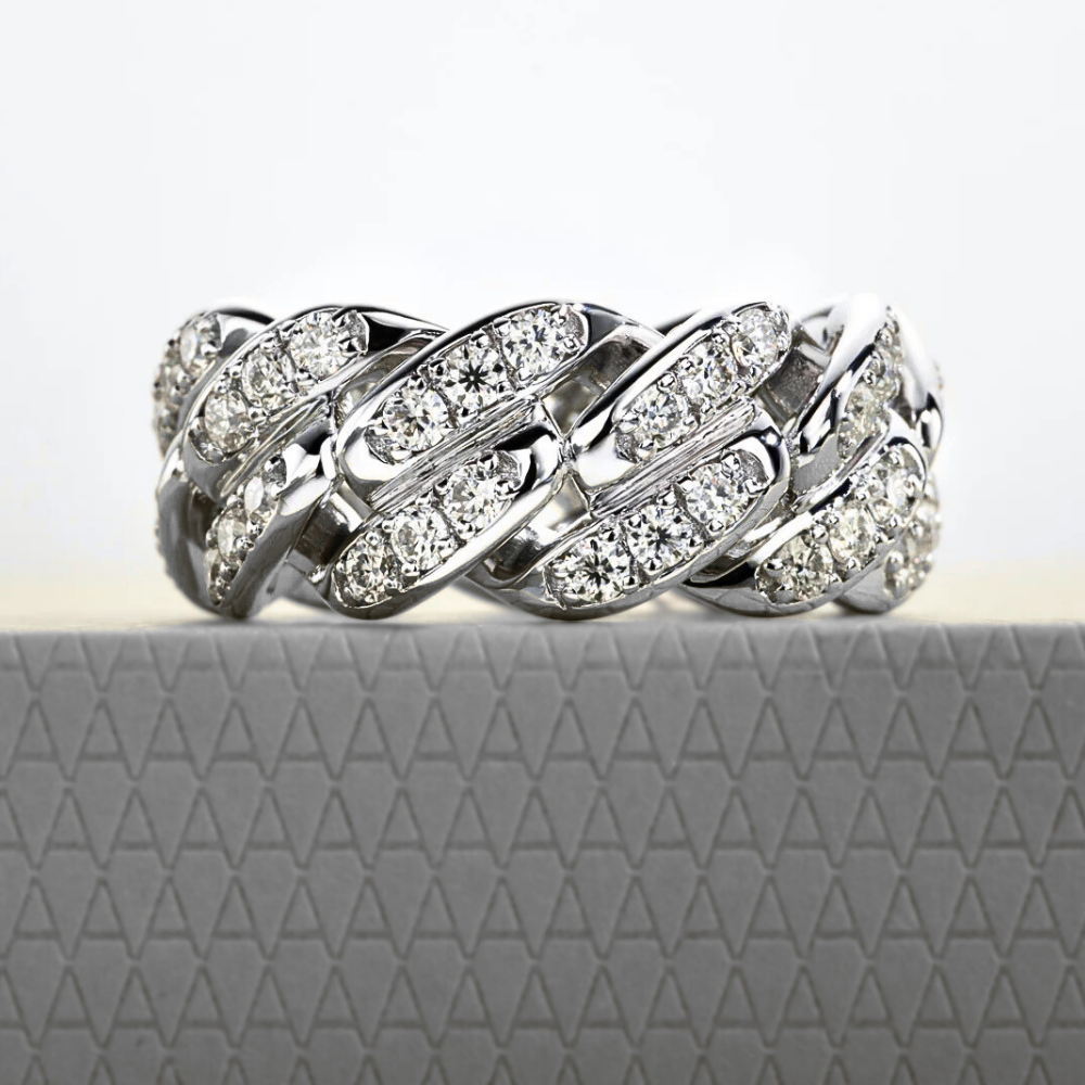 Fascia a Maglie Groumette con Moissaniti