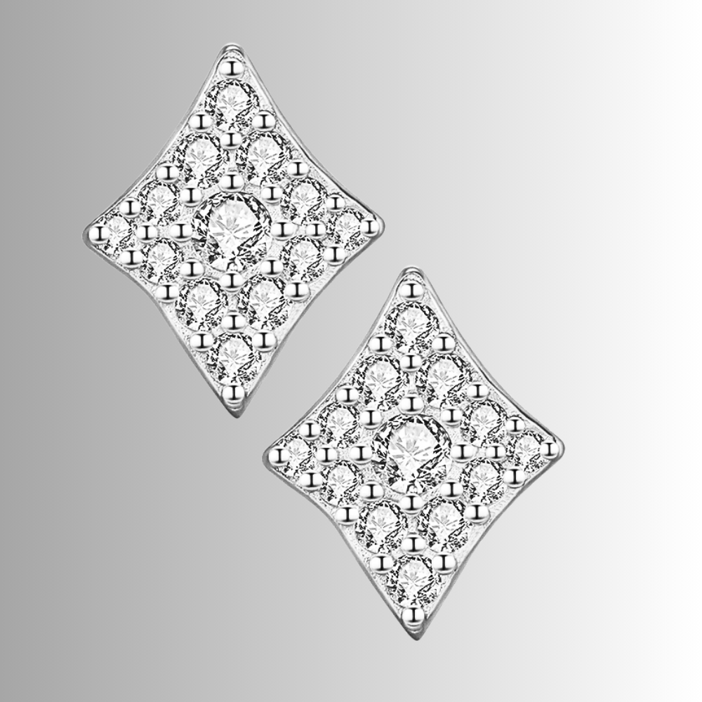 Mini Collezione di Orecchini a Bottone con Moissaniti